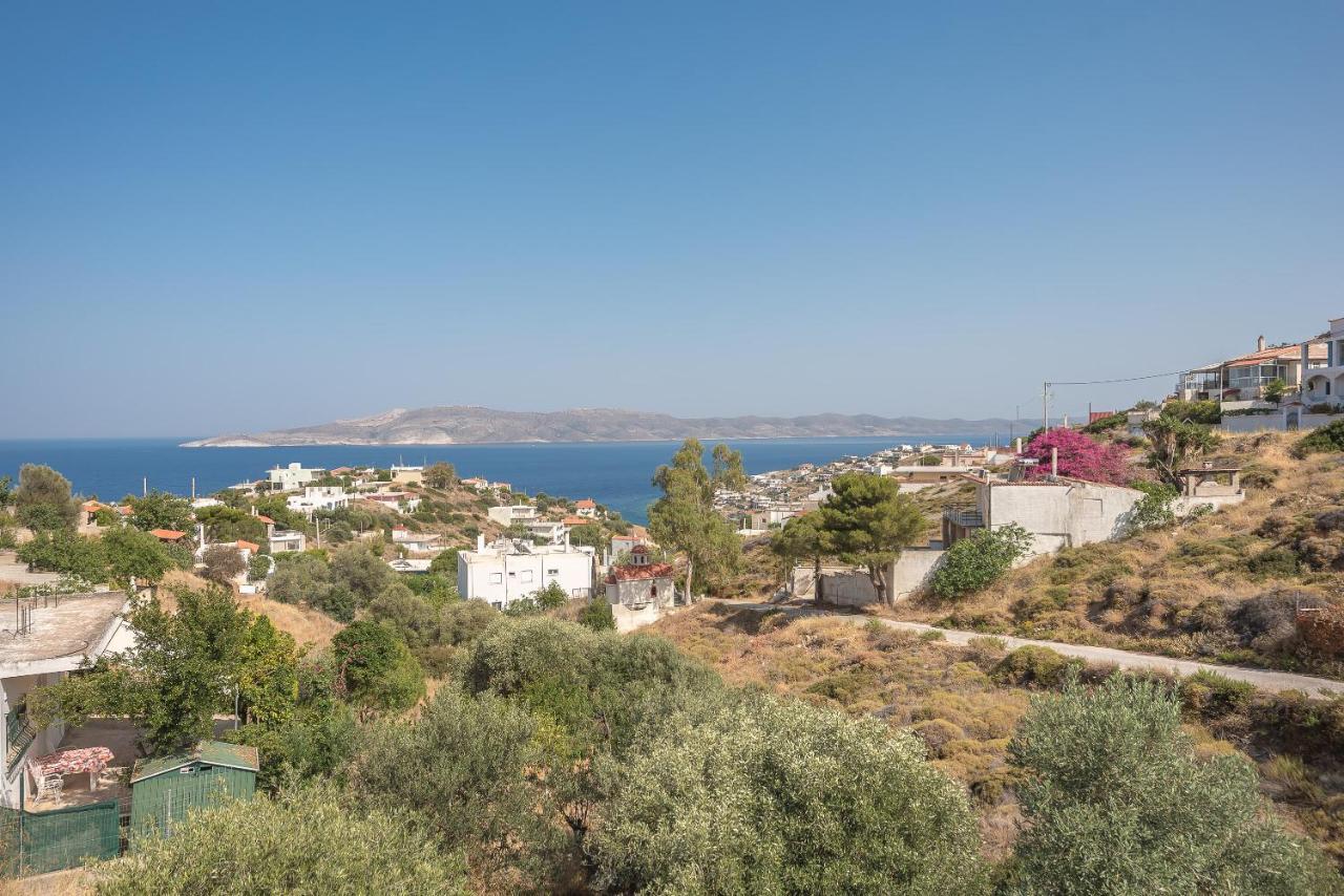 Villa Luna Private Heated Hydro Pool Bbq Beach 4Min Agia Marina Mikrolimanou Exterior foto